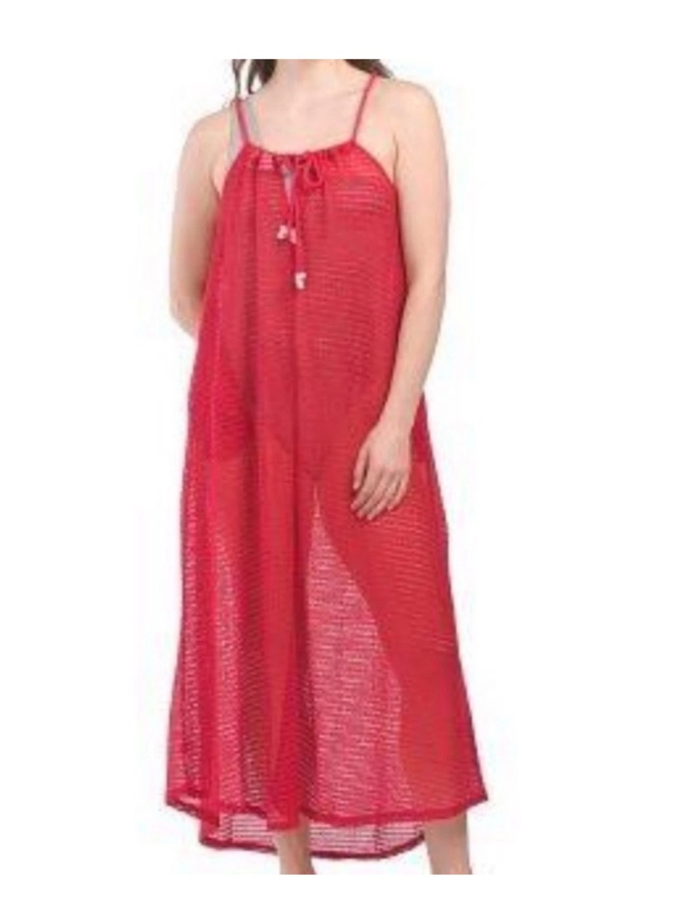 Haute Hippie Swim Coverup Womens Medium Mesh Beach Summer Resortwear Vacation